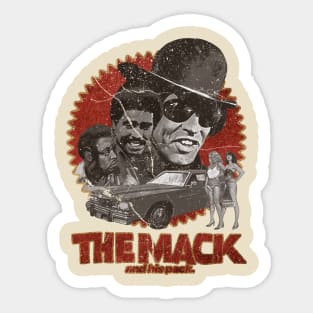 mack vintage Sticker